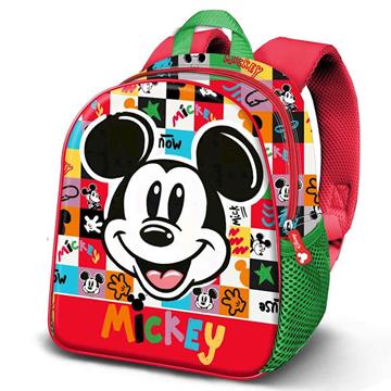 Imagen de Mochila 3D Elite Mickey Mouse Mood 26 x11 x31 cm