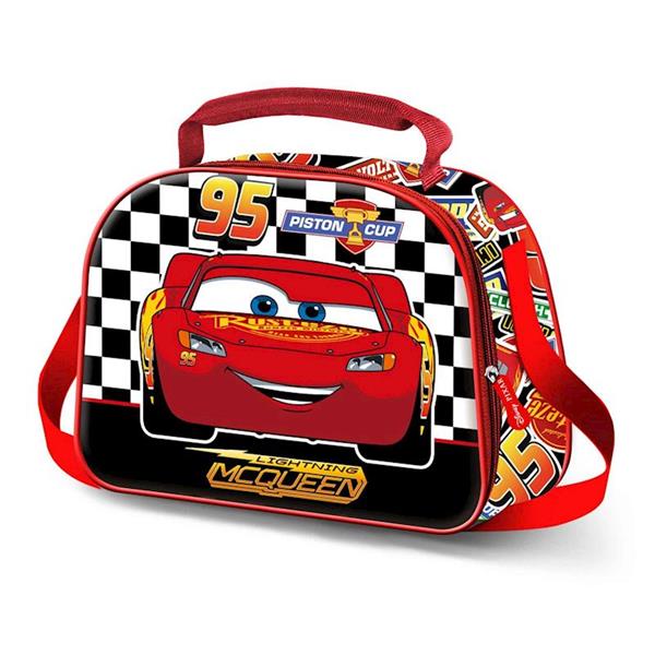 Imagen de Bolsa Portamerienda 3D Cars 3 Racer 25,5 x10 x20 cm