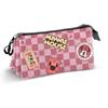 Imagen de Estuche Portatodo Triple Minnie Mouse Journey 23 x8 x11 cm