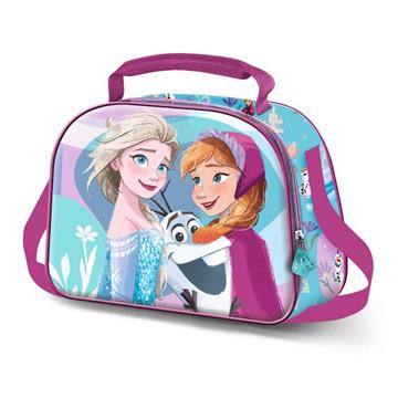 Imagen de Bolsa Portamerienda 3D Frozen 2 Family 25,5 x10 x20 cm