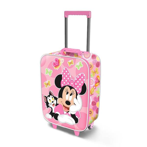 Imagen de Maleta Trolley Soft 3D Minnie Mouse Kitten 33 x17 x52 cm