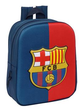 Imagen de Mochila Guarderia 3D F.C.Barcelona 3D 22x27x10 Cm