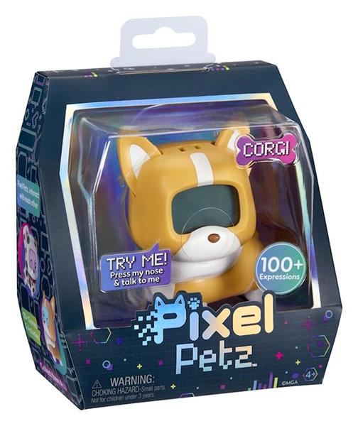 Imagen de Mascota interactiva Pixel Petz. Adapta su personalidad en función de tus interacciones.Responde a tu voz. 14.60x7.62x13.97 cm
