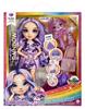 Imagen de Muñeca Violet Articulada Rainbow World 30 cm con Mascota y Accesorios