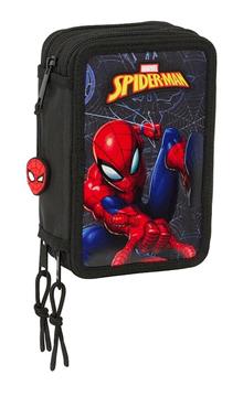 Imagen de Plumier Triple 37 Pcs Spider-Man "Attack" 12,5X19,5X5,5Cm