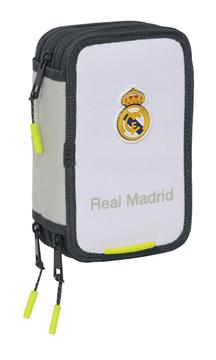 Imagen de Plumier Triple 37 Pcs Real Madrid Equip. 25/26 12,5x19,5x5,5 Cm