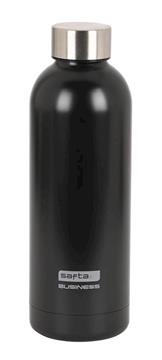Imagen de Botella Termo Acero Inoxidable 500Ml Safta Business "Black" 7X22,5X