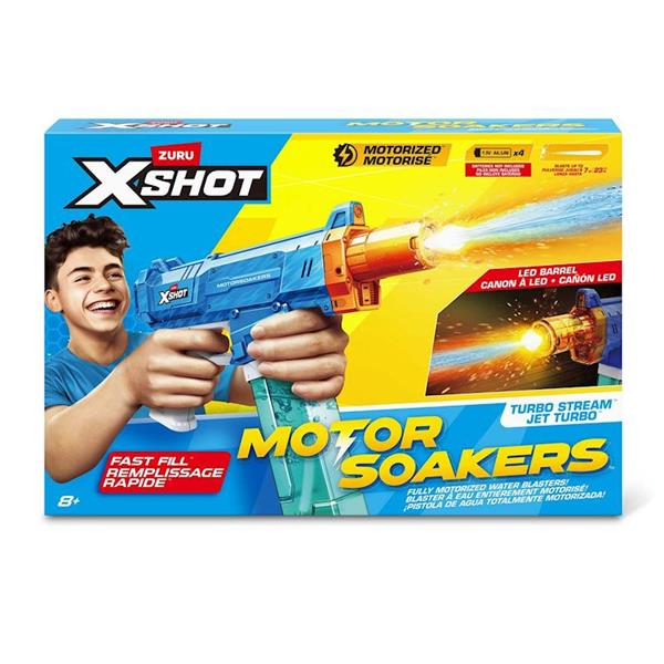 Imagen de Pistola de agua X-Shot Motor Soaker carga rápida 27,2X33,3X5,6cm