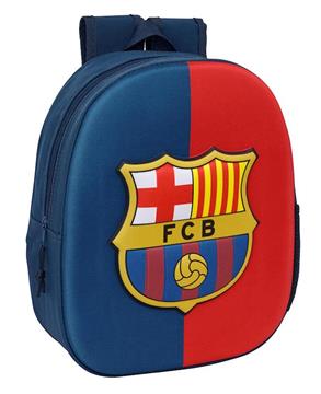 Imagen de Mochila Guarderia 3D F.C.Barcelona 3D 27x33x10 Cm