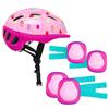 Imagen de Casco mas protecciones rosa 2 a 10 años