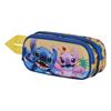 Imagen de Estuche Portatodo Doble 3D Lilo y Stitch Ocean 22 x8 x9,5 cm