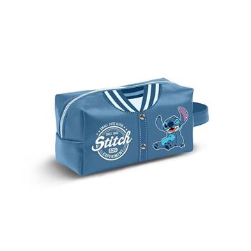 Imagen de Disney Lilo y Stitch Varsity Neceser de Viaje Brick PLUS, Azul 13X27X13 CM
