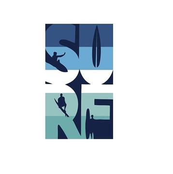 Imagen de Toalla Jacquard Terciopelo Surf Rider 100X170 cm - Modelos surtidos