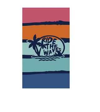 Imagen de Toalla Jacquard Terciopelo Wave Lol 100X170 cm - Modelos surtidos