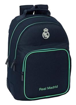 Imagen de Mochila Doble Adapt.Carro Real Madrid 2ª Equipacion 25/26 32X42X15Cm