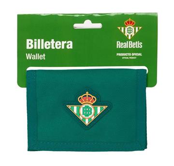 Imagen de Billetera Con Cabecera Resistente Agua Real Betis Balompie 12,5x9,5x1 Cm