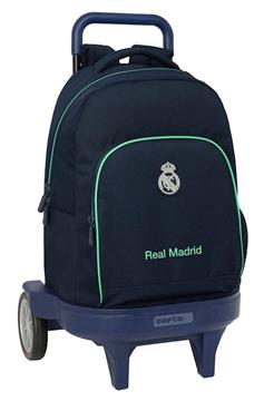 Imagen de Mochila Gde. C/Ruedas Compact Evol. Ext. Real Madrid 2ª Equipacion 25/26 33X45X22Cm