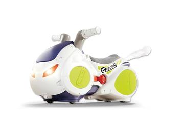 Imagen de Correpasillos Moto Racing, panel interactivo y 2 modos de derrape, con luces y sonidos 33x56x32cm