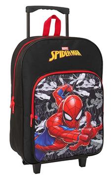 Imagen de Mochila Grande con Ruedas Spider-Man 32X42X14Cm