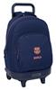 Imagen de Mochila Gde. C/Ruedas Compact Extraible F.C.Barcelona 2ª Equipacion 33X45X22Cm