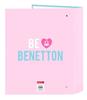 Imagen de Carpeta 4 Anillas 35Mm Lomo Ancho Benetton "Unique" 27X33X6Cm