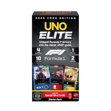 Imagen de Juego Uno Elite F1 Starter Pack. (Incluye Cartas Metalizadas,Exclusivas y 4 Booster)