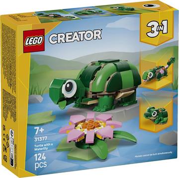 Imagen de Juego de construccion Tortuga Con Flor De Nenúfar Lego Creator