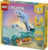 Imagen de Juego de construccion Animales Marinos: Hermosos Delfines Lego Creator