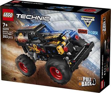 Imagen de Juego de construccion Monster Jam Grave Digger Fuego Y Hielo Lego Technic