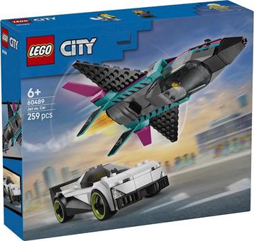 Imagen de Juego de construccion Jet Vs. Coche Lego City