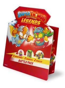 Imagen de Figura Superthings Legends Battle Pack incluye 4 figuras 2 accesorios y 2 vehiculos