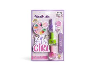 Imagen de Kit de uñas Super Girl Martinelia. Incluye 3 Esmaltes de uñas x 4ml, Lima y Decoraciones de Uñas.