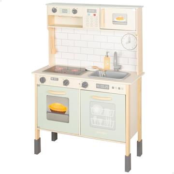 Imagen de Cocina Electronica de Madera 70X30X100Cm con Horno Luz y Sonido