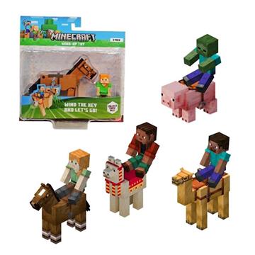 Imagen de Figura Y Animal Minecraft Con Movimiento.Dales cuerda y míralos moverse 