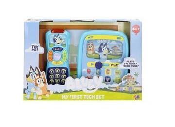 Imagen de Telefono y tablet Bluey Mi Primer Set Tecnologico con luz y sonidos.