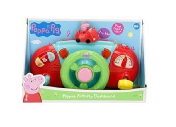 Imagen de Volante Actividades Peppa Pig con Sonidos. 26x7x17 cm