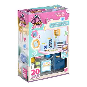 Imagen de Diseña Tu Cocina Suite Spaces. Incluye: 20 accesorios, 2 papeles de pared y 1 papel de suelo.