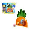 Imagen de Casa Piña Bob Esponja con 2 Figuras 17,78x15,24x7,6 cm.