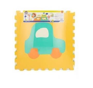 Imagen de Puzzle Eva 4 Piezas Vehiculos  120X120Cm