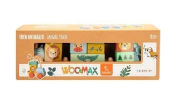 Imagen de Woomax Zookabee-Tren Madera Animales 18M+