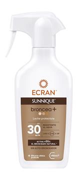 Imagen de Leche Protectora Ecran Sunnique Broncea Pistola F30 270 ml