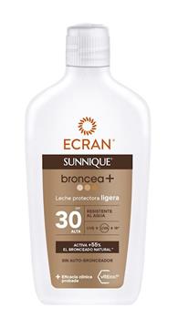 Imagen de Lecha Protectora Ecran Sunnique Broncea F30 370 ml