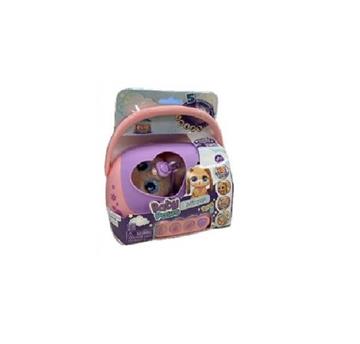 Imagen de Peluche Baby Paws Perro reción nacido 10,3 cm con accesorios ¡su cuna transportin te dirá que cuidado necesita!