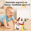 Imagen de Perro arrastre infantil, con luces y sonidos 17'5x18x15'8cm