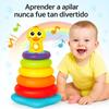 Imagen de Pirámide Pato con aros encajables, luces y sonidos 14'3x22x13'5cm