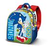 Imagen de Mochila 3D Elite Sonic Unstoppable 26 x11 x31 cm