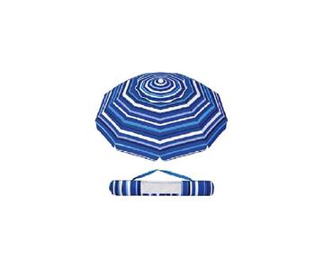 Imagen de Sombrilla Aluminio 180cm, 8 varillas fibra, tubo 22/25mm, punta de aluminio, 240D tela Oxford interior  UV 50+ y ventana - Modelos surtidos