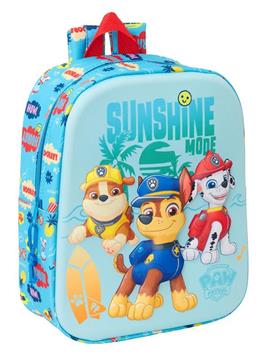 Imagen de Mochila Guarderia 3D Paw Patrol 3D 22x27x10 Cm