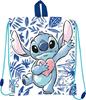Imagen de Saco plano merienda Stitch Azul