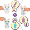 Imagen de Peluche Baby Paws Gato reción nacido 10,3 cm con accesorios ¡su cuna transportin te dirá que cuidado necesita!